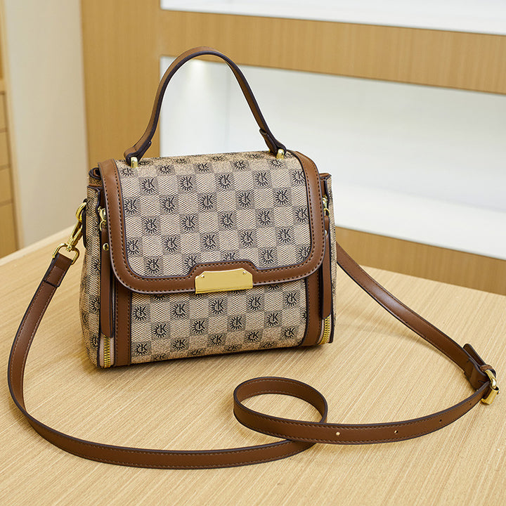 Chic Structured Handheld Shoulder Bag