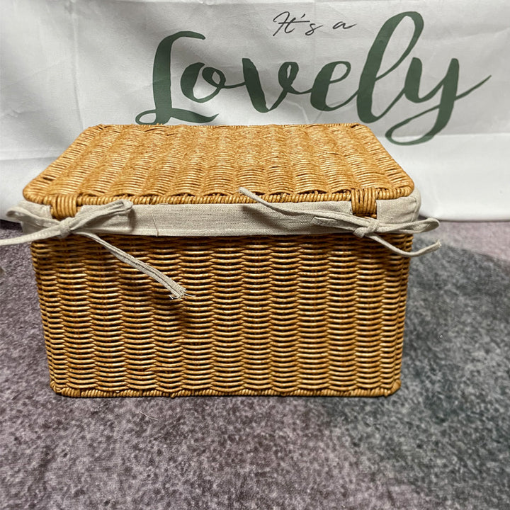Handcrafted Woven Storage Chest Kalsten