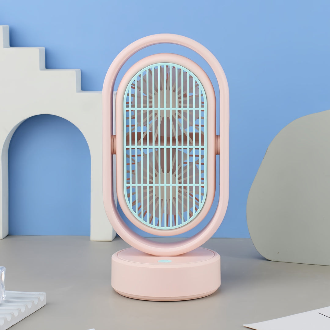 Ladies Portable Table Fan in Modern and Compact Design Kalsten