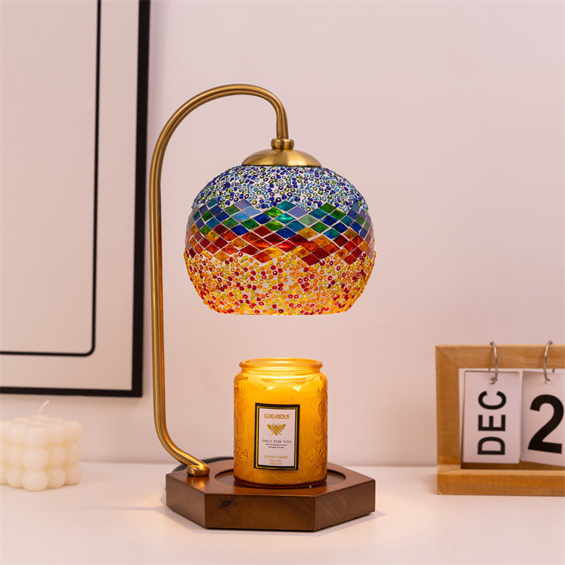 Mosaic Glass Table Lamp