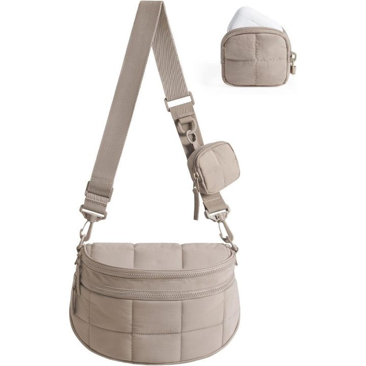 Multifunctional shoulder bag with removable organizer Kalsten