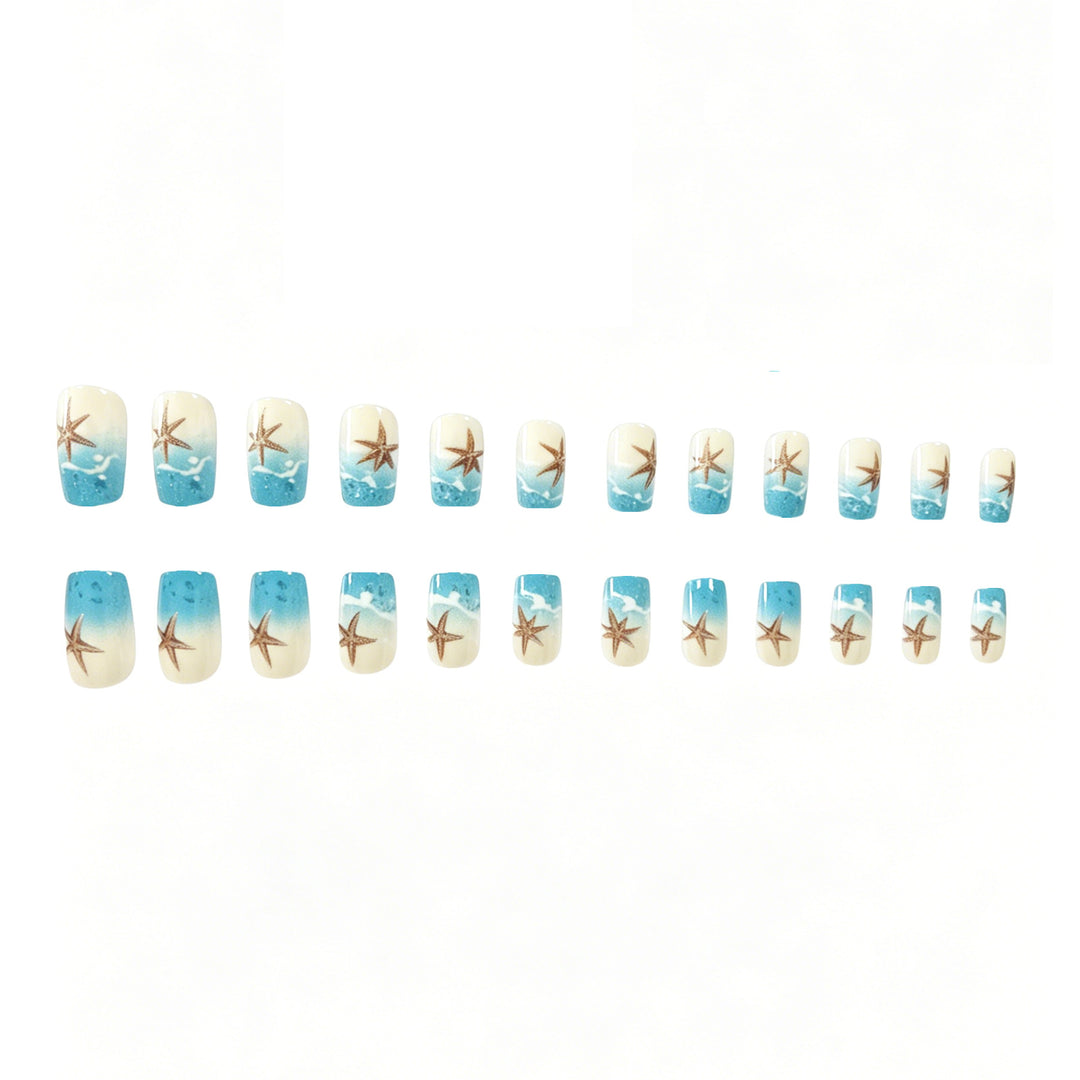 Coastal Themed Nail Art Kalsten