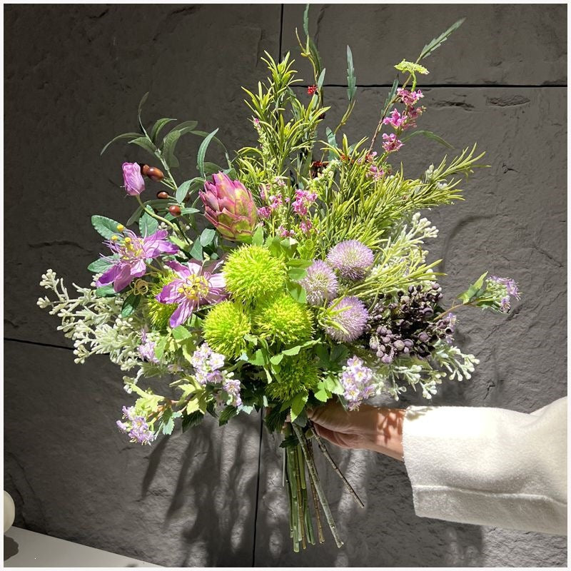 Elegant Faux Floral Centerpiece