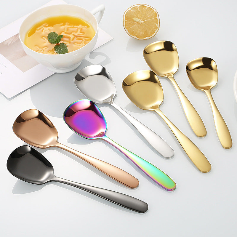 Elegant dessert spoon with ergonomic design Kalsten