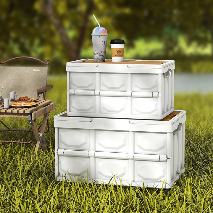 Versatile Outdoor Folding Storage Chest Kalsten