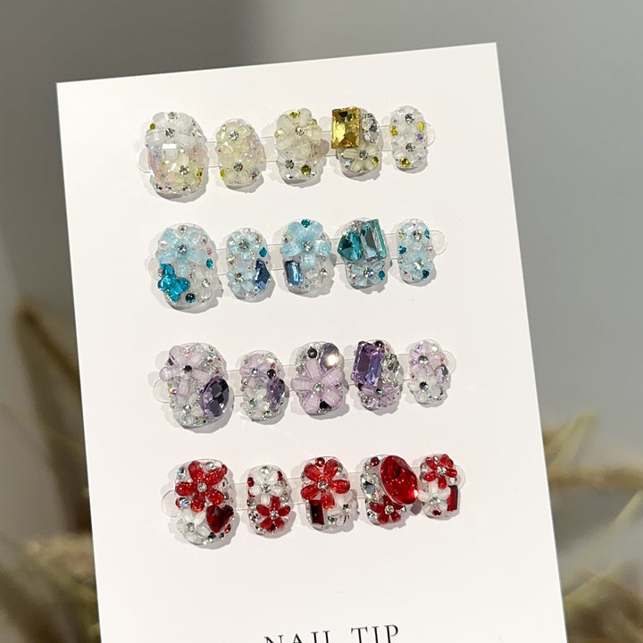 Decorative Rhinestone Hair Clips