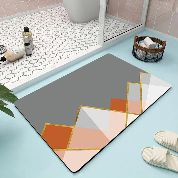 Abstract Geometric Bath Mat