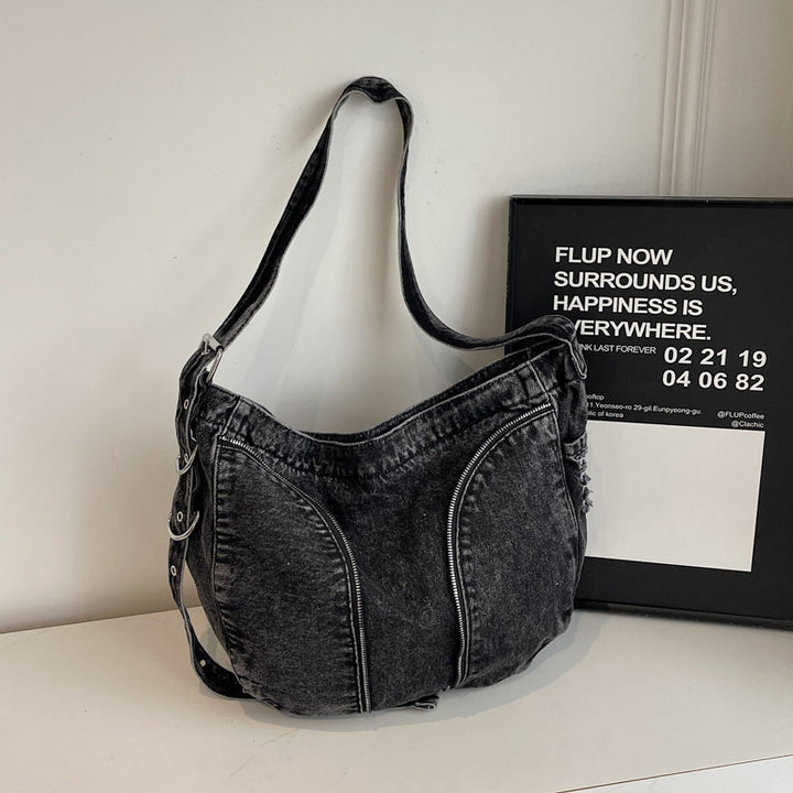 Fashionable Denim Shoulder Bag Kalsten