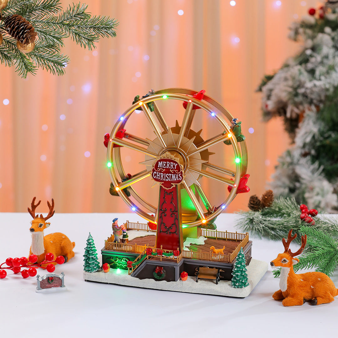 Holiday Ferris Wheel Decoration Kalsten