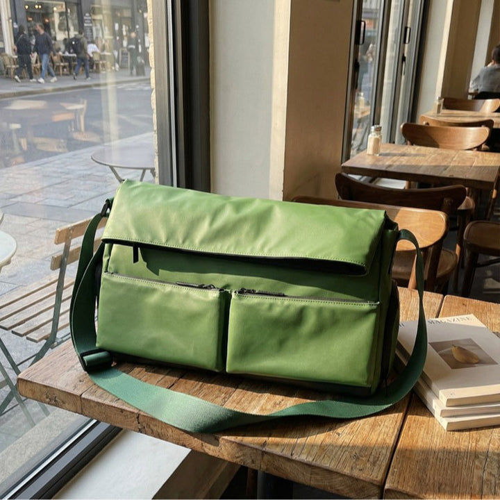 Multi-Pocket Waterproof Messenger Bag Kalsten