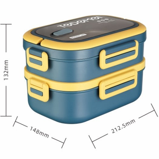 Multi-Compartment Insulated Food Storage Container