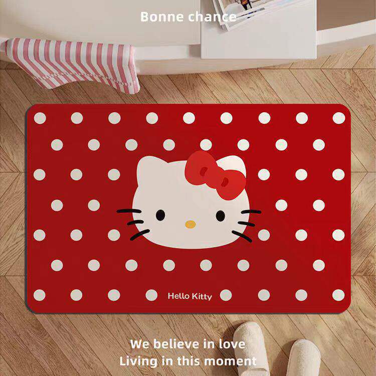 Cute Cartoon Rabbit Themed Area Rug