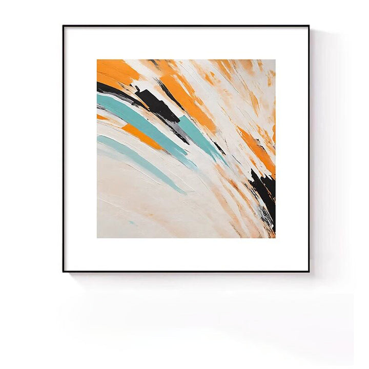 Abstract Expressionist Canvas Artwork for Walls