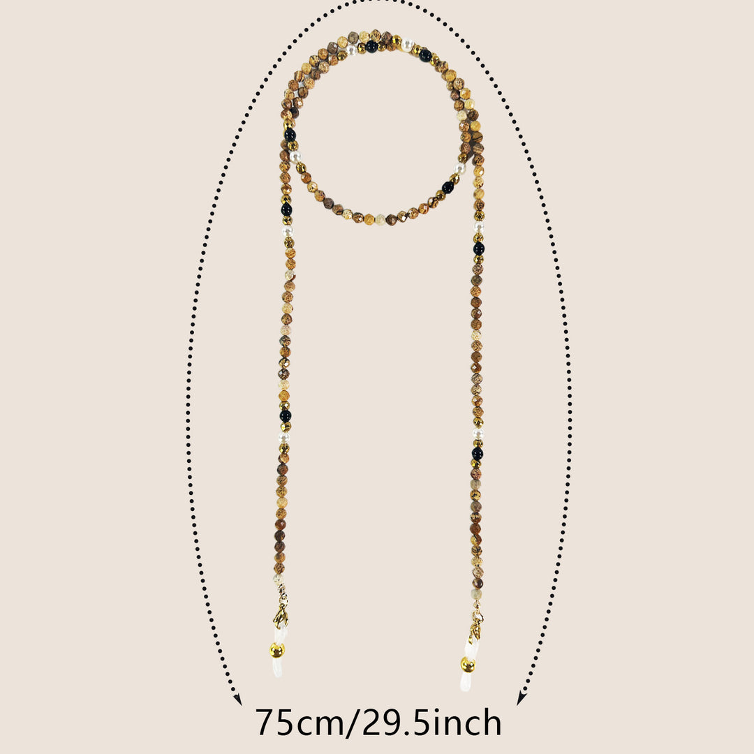 Artisan Beaded Eyewear Chain Kalsten