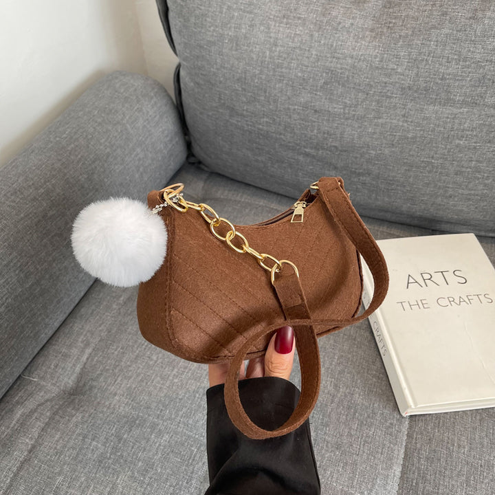 WoStylish Faux Fur Mini Handbag Kalsten