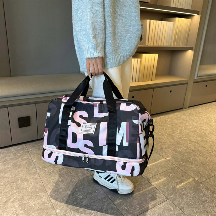 Stylish Sports Travel Duffle Bag with Multiple Compartments Kalsten