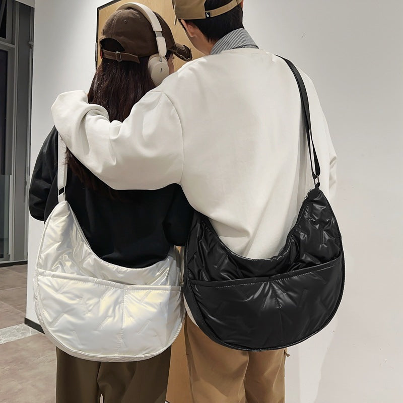 Casual Padded Shoulder Bag