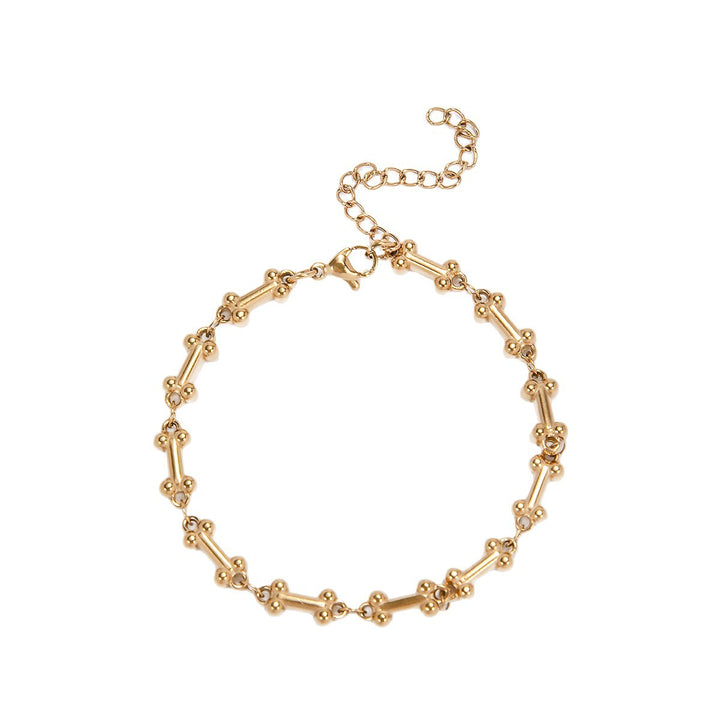 Intricate Textured Chain Bracelet Kalsten