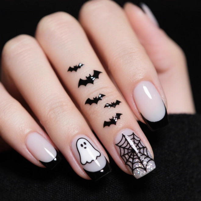 Artistic Halloween Themed Nail Art Kalsten