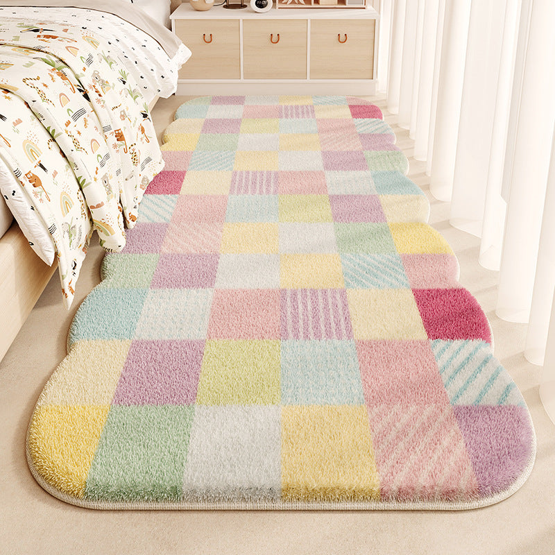 Children's Fun-Themed Plush Area Rug for Home