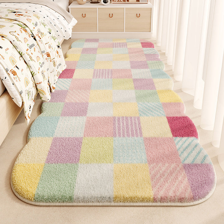 Children's Fun-Themed Plush Area Rug for Home