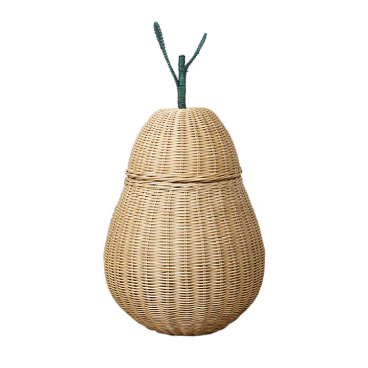 Decorative Woven Storage Container with Lid Kalsten