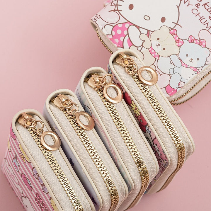Hello Kitty-Themed Zip Around Wallet Kalsten