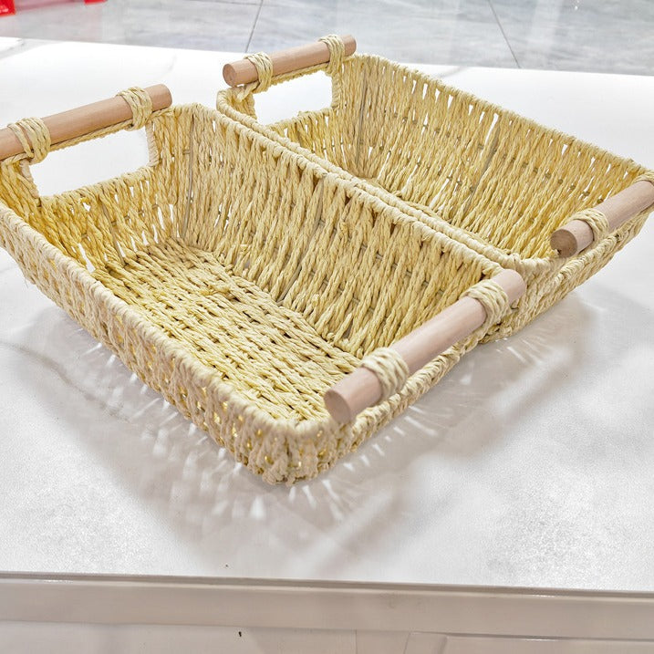 Stylish Handwoven Storage Basket Kalsten
