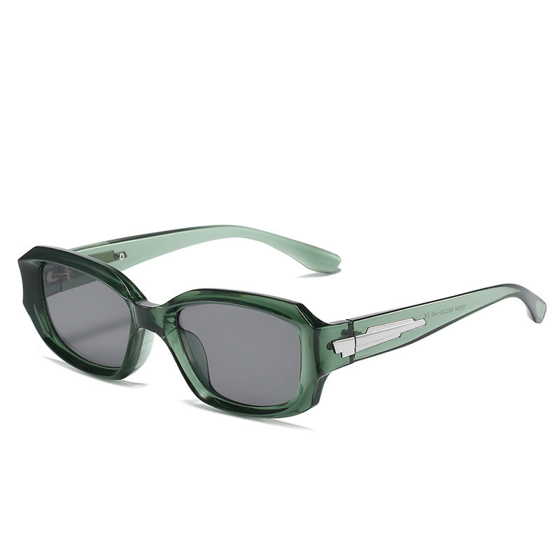 Retro-Inspired Angular Sunglasses with Unique Decorative Details Kalsten