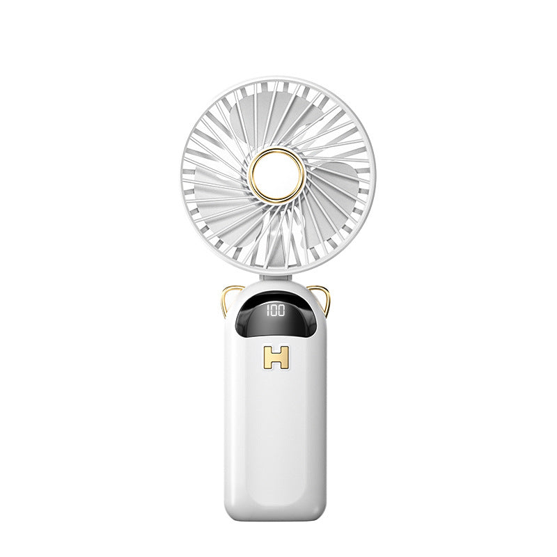 Women’s Portable Handheld Fan with LED Display Kalsten