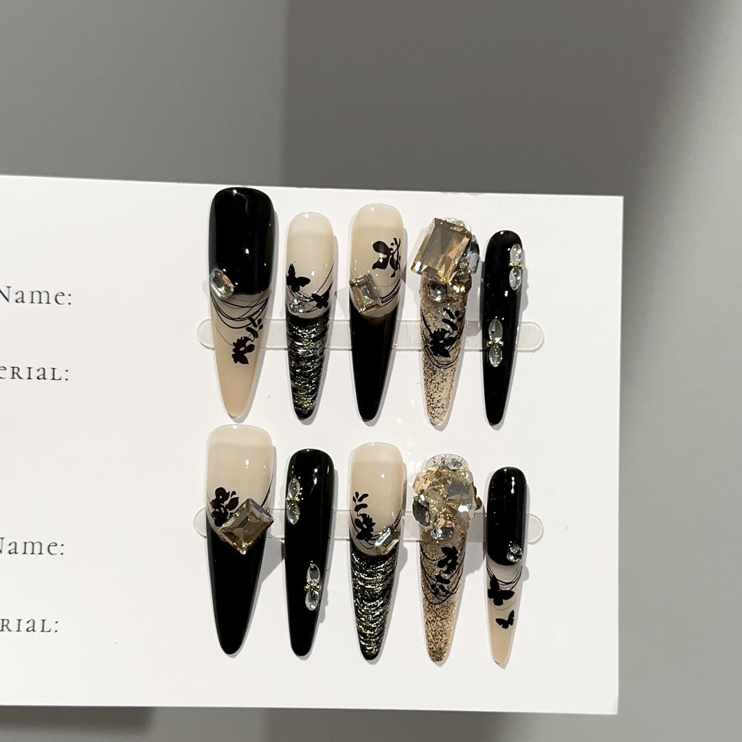 Artistic Statement Press-On Nail Set