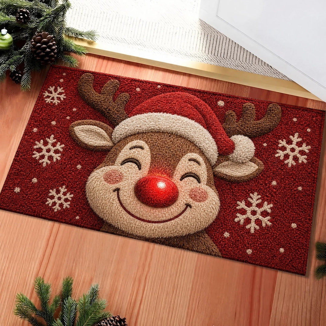 Festive Christmas Character Doormat Kalsten