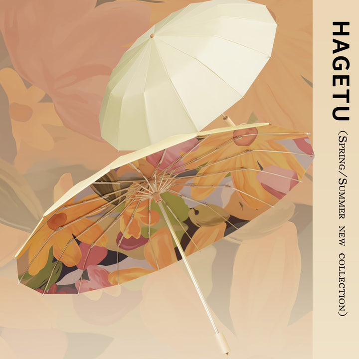 Ladies elegant umbrella with floral patterns Kalsten