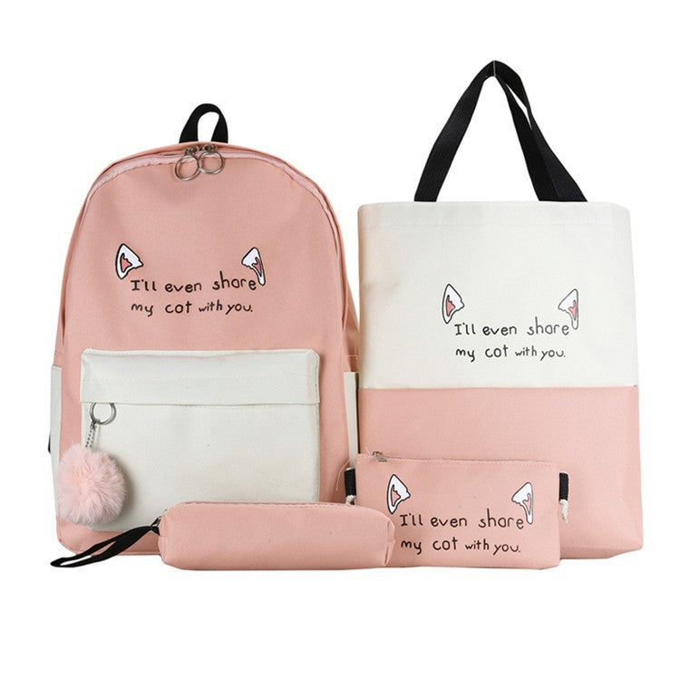 Cute Animal-Themed Backpack Set Kalsten