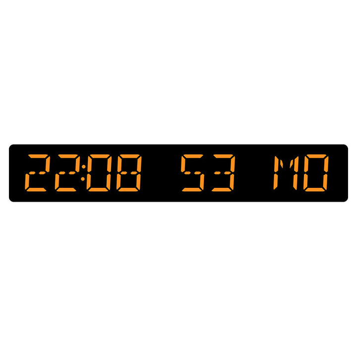 Digital wall clock with large LED display Kalsten