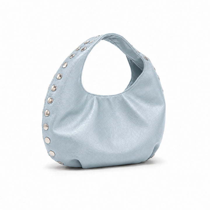 Studded Hobo Handbag