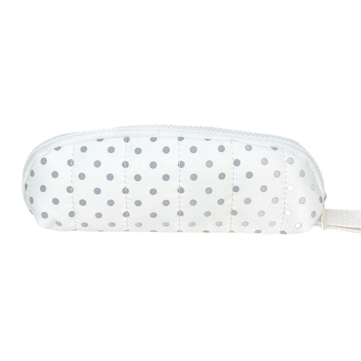 Cushioned Dot Pattern Pencil Case
