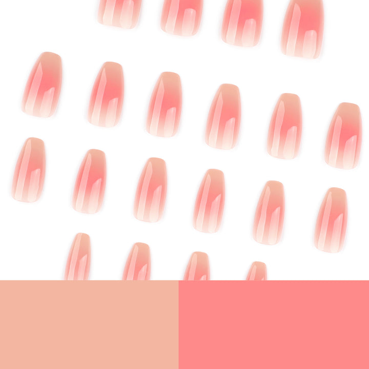 Stylish nail extensions with elegant ombre design Kalsten