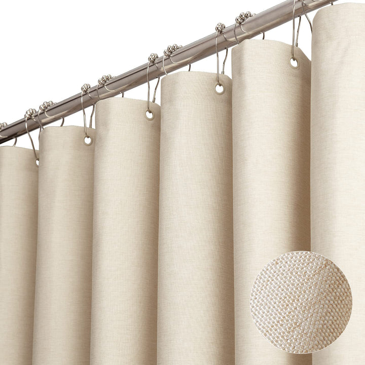 Textured Fabric Shower Curtain Kalsten
