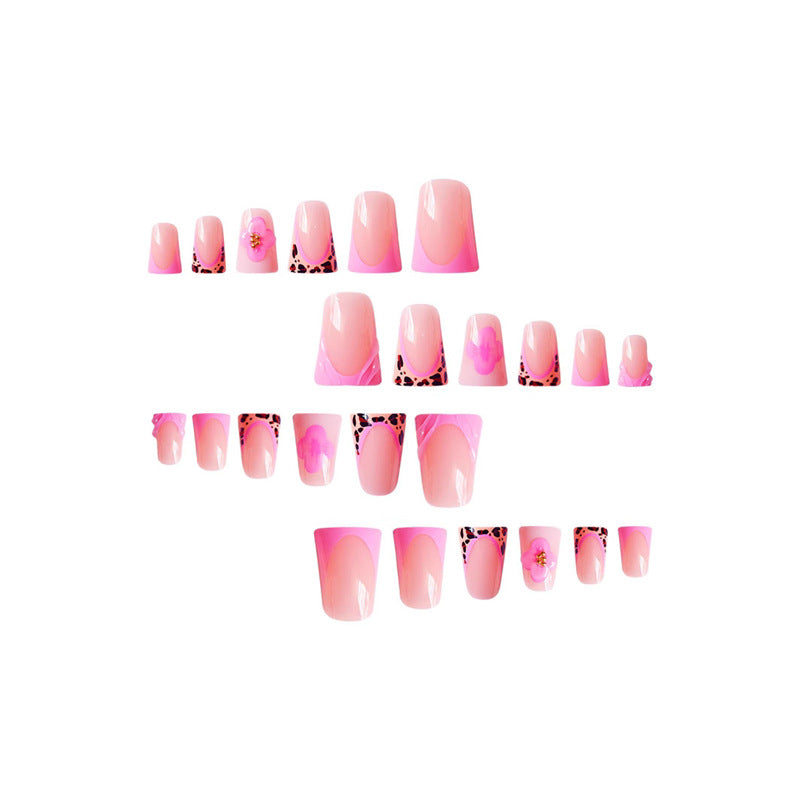 Floral Design Press-On Nail Set Kalsten