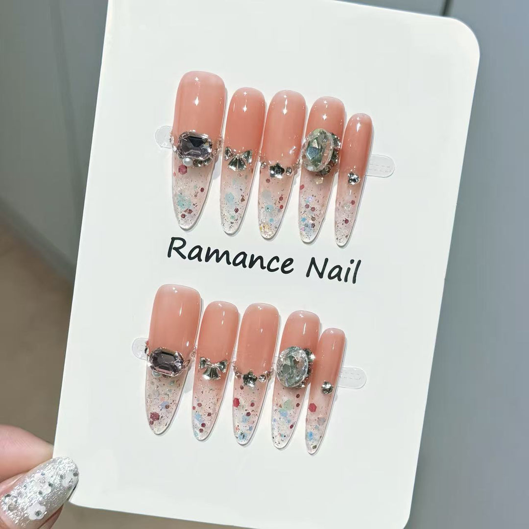 Elegant Press-On Nail Set Kalsten