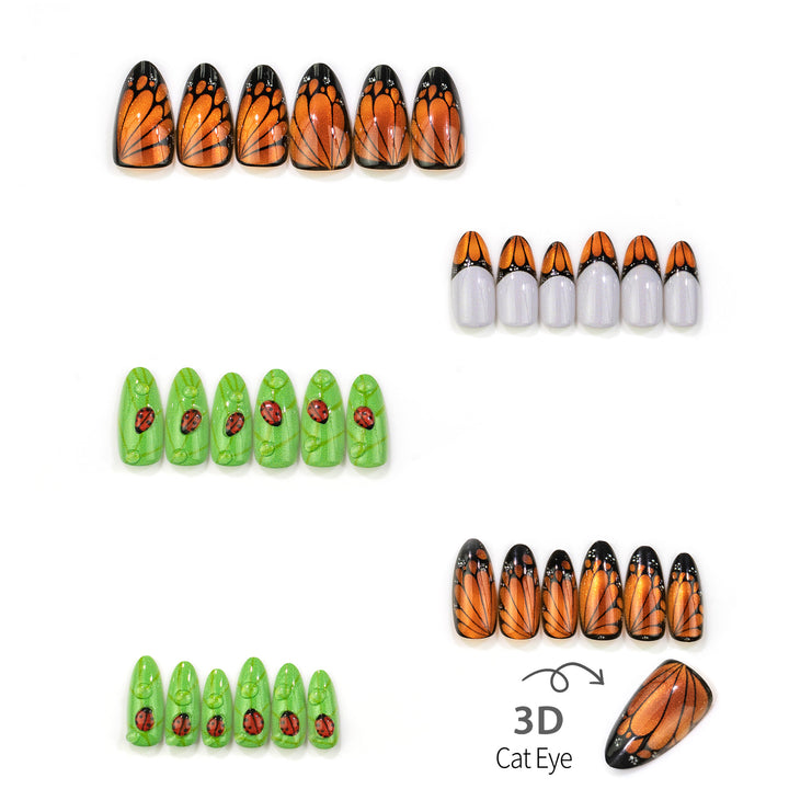 Artistic Manual 3D Press-On Nail Set