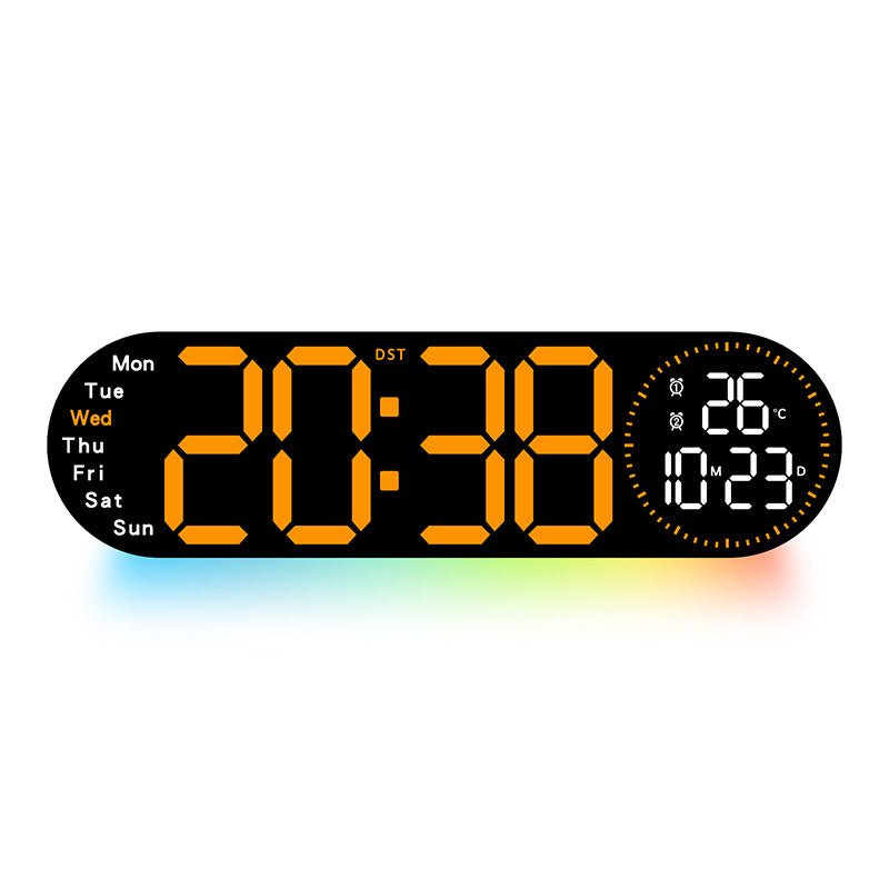 Digital multifunction alarm clock with temperature and weather display Kalsten