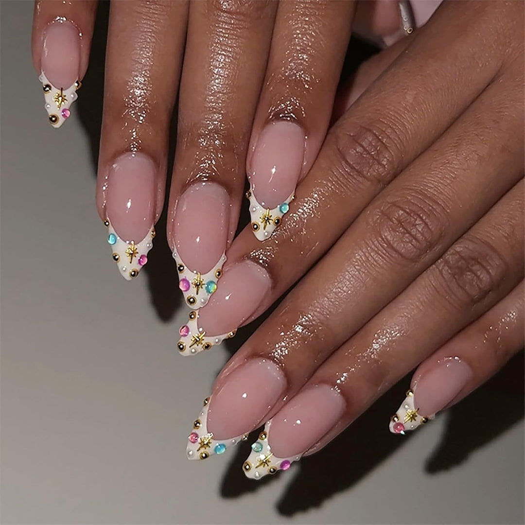 Decorative Press-On Nail Art Set Kalsten