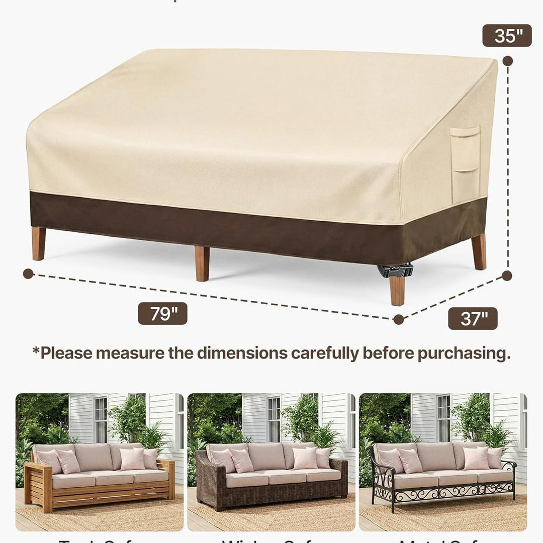 Cover for garden sofas with water-repellent material Kalsten