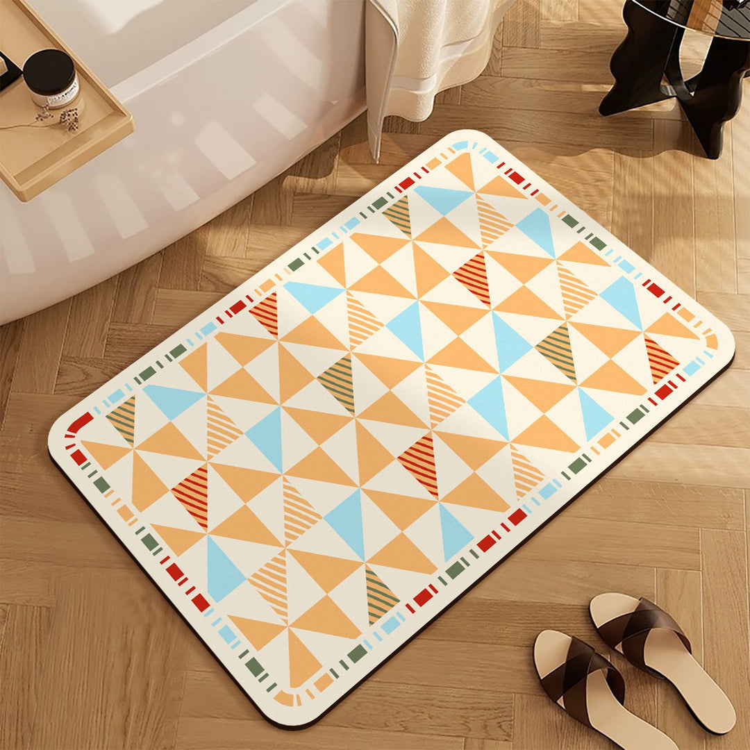 Decorative Bath Mat Kalsten