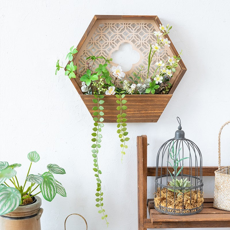 Wall decoration with glass holder Kalsten