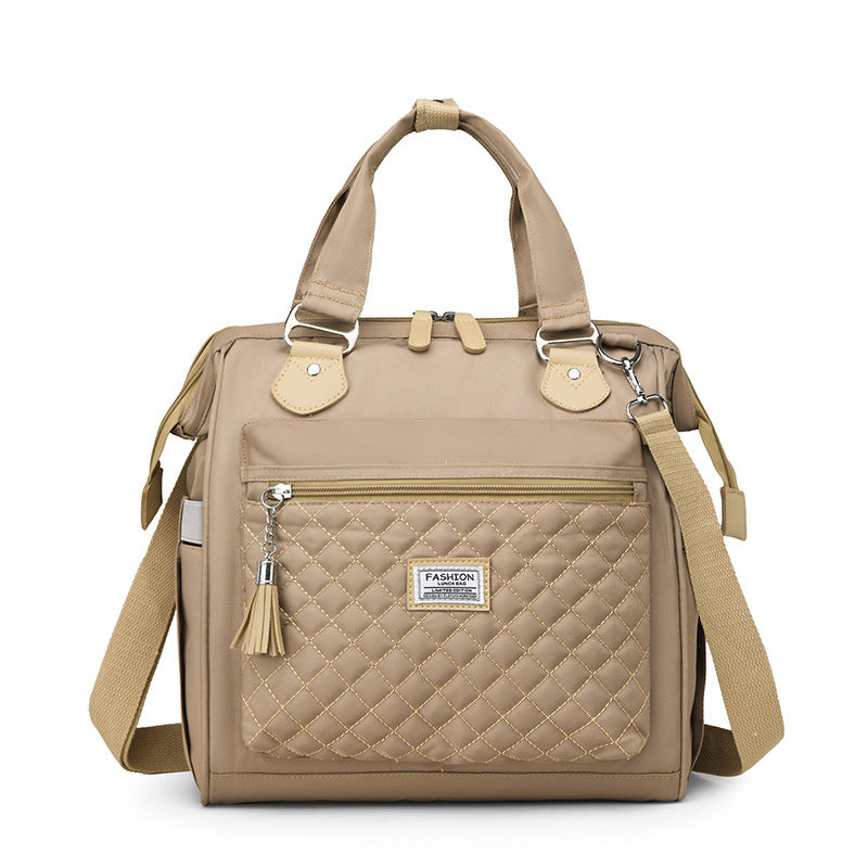 Structured Quilted Satchel Bag Kalsten