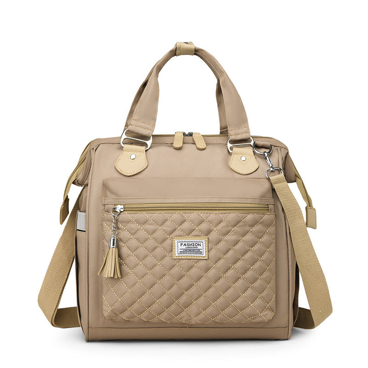 Structured Quilted Satchel Bag Kalsten