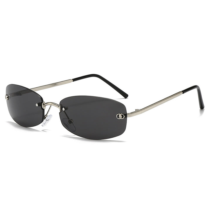 Sleek Modern Rectangle Sunglasses